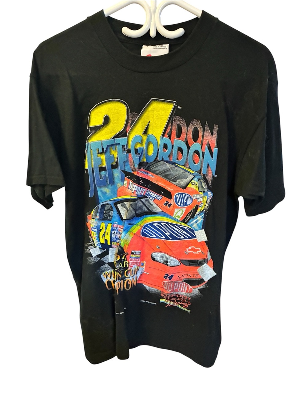 Vintage 1997 Competitors View Jeff Gordon Winston Cup Champion NASCAR L T-Shirt